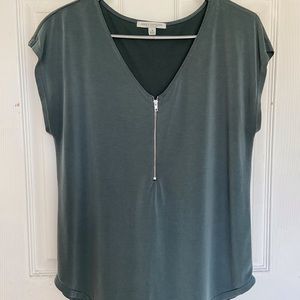 Green Envelope blouse, size M